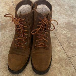 Uggs combat boots - size 7